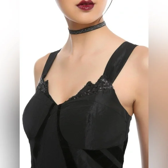 NWT Hot Topic DC Comics Batman sleeveless black formal size 2X - Picture 4 of 16